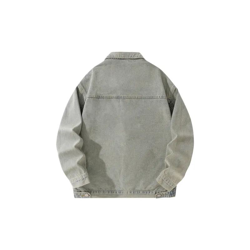 MIIRACER Denim Jackets Unisex Black-7
