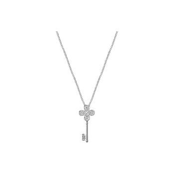 Swarovski 925 Sterling Silver Necklaces Women's Silver
