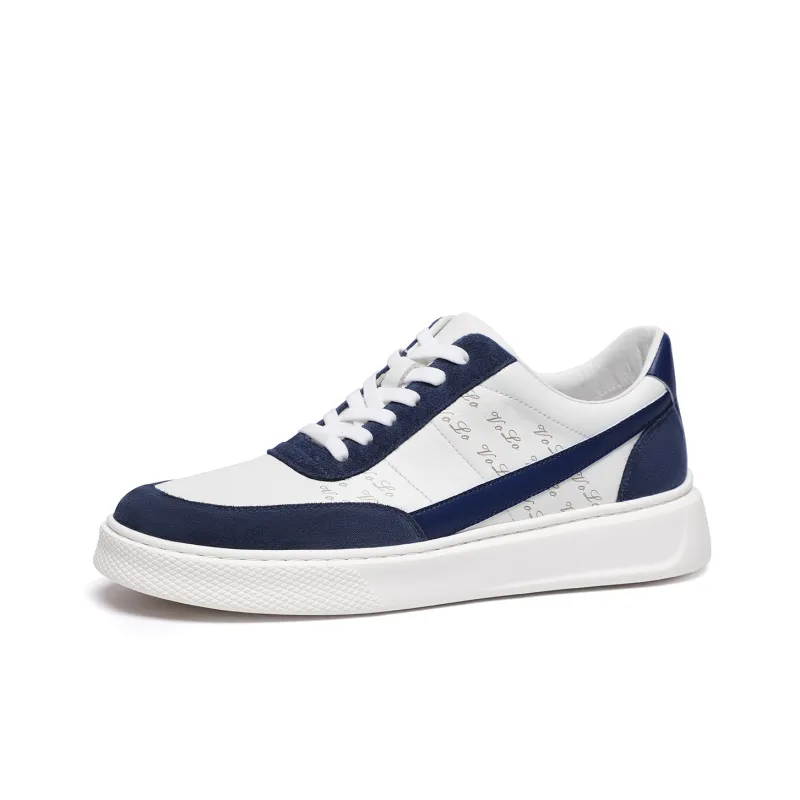 VOLO Casual Shoes Skateboard Shoes Men's White Brown-5