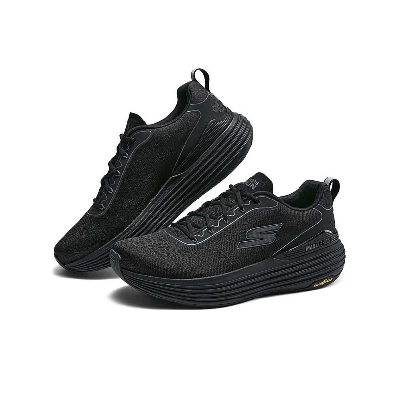 Skechers Max Cushioning Elite 2.0 Cushioning Wear Resistant Low Top Casual Shoes Men's Black-2