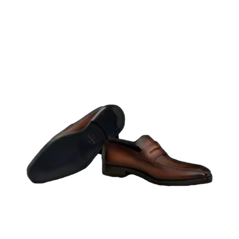 BERLUTI Loafers Men's Dark Cocoa Brown-4