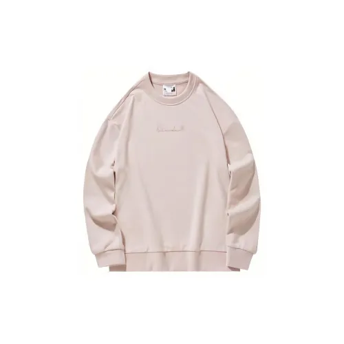 QIAODAN Sweatshirts Women's White Peach Pink