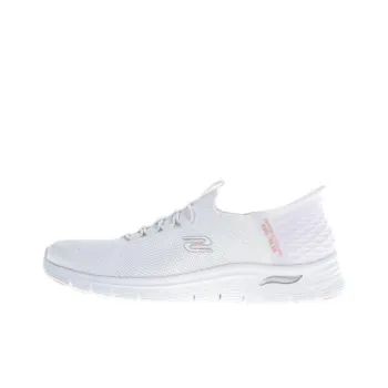 Skechers ARCH FIT VISTA Cushioning Wear-Resistant Low-Top Casual Shoes Women's White