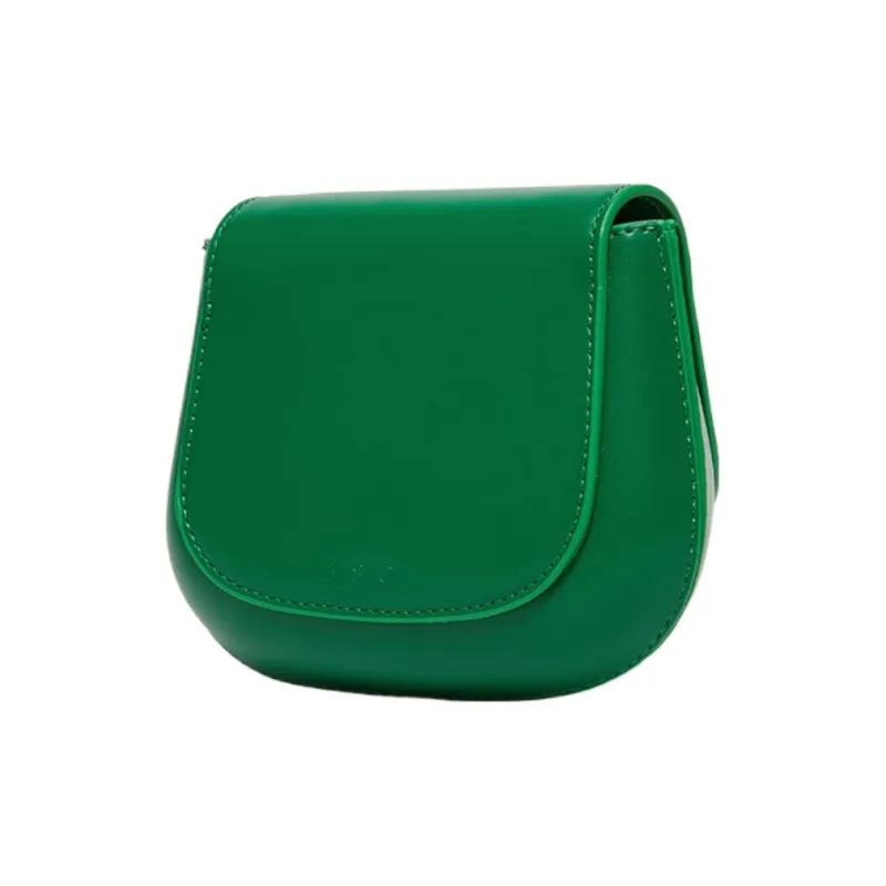 BASTO PU Saddle Bag, Crossbody Bag Trumpets Women's Black/Green/Brown-1