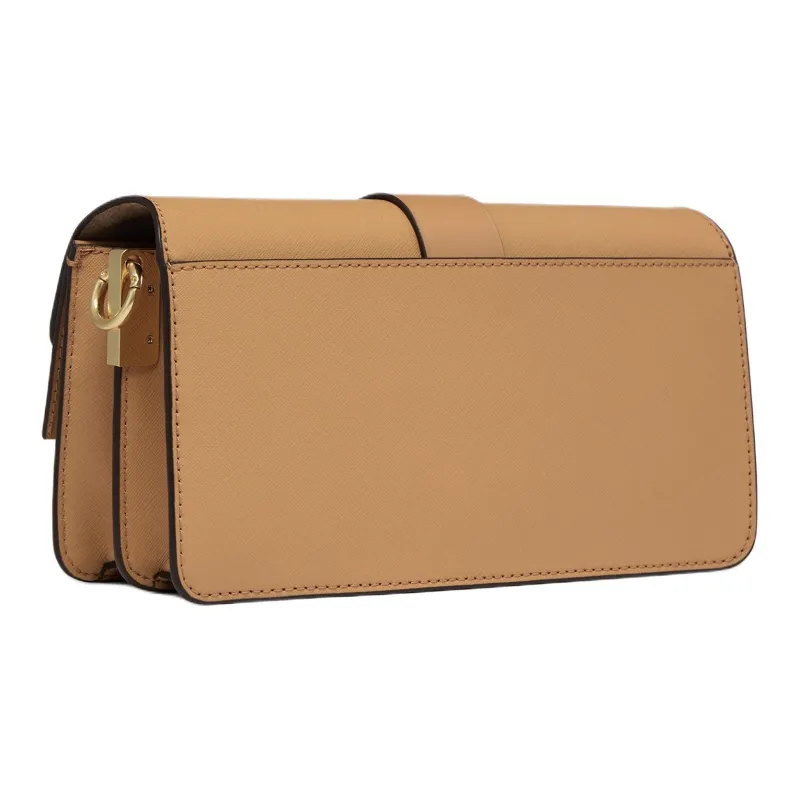 MICHAEL KORS Greenwich Split Cow Leather Handbag, Shoulder Bag Women's Peanut-2