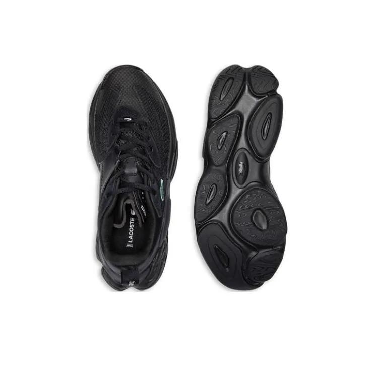 LACOSTE Low Top Casual Shoes Women's Black-4