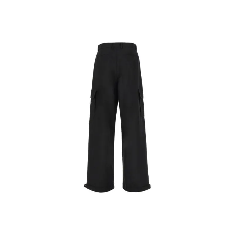 OFF WHITE Wide leg Cargo Trousers-1