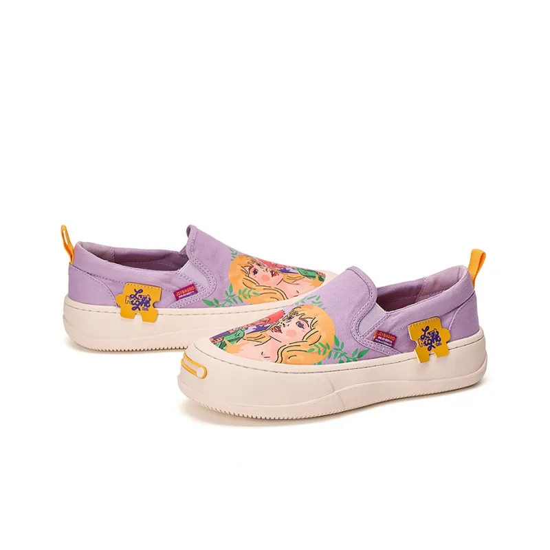 Joy&Mario Loafers Women's Yellow/Red/Purple-2