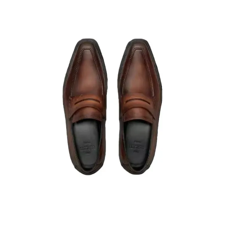 BERLUTI Loafers Men's Dark Cocoa Brown-3