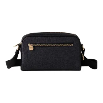 BORBONESE Zipped Small Camera Bag