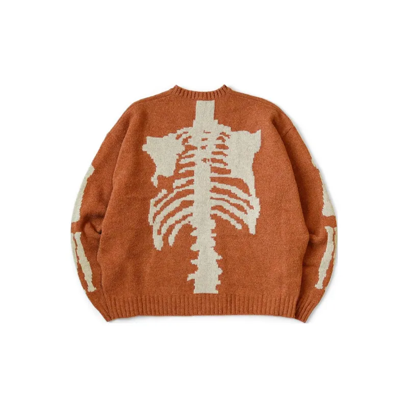 Kapital Bone Crew Sweater-1