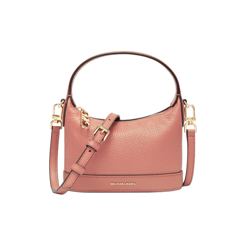 MICHAEL KORS Wythe Cow Leather Handbag, Shoulder Bag, Crossbody Bag Trumpets Women's Rose Pink-0