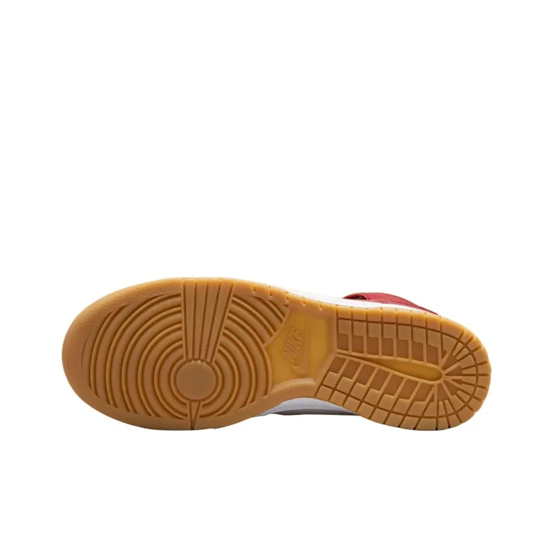 Nike Dunk High Sail Gym Red Gum Women's-4