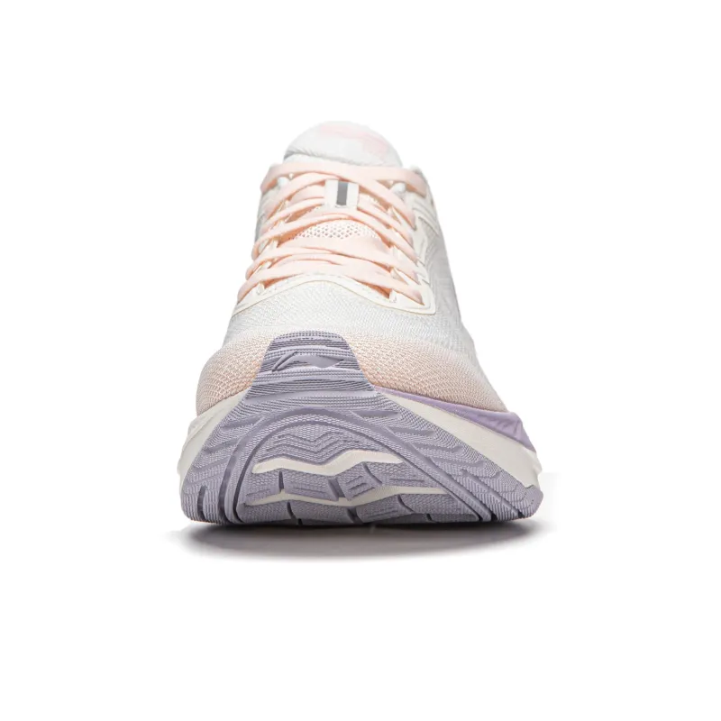 LiNing Shock Absorbers Slip Resistant, Abrasion Resistant, Breathable Low Top Training Running Shoes Women's White-4