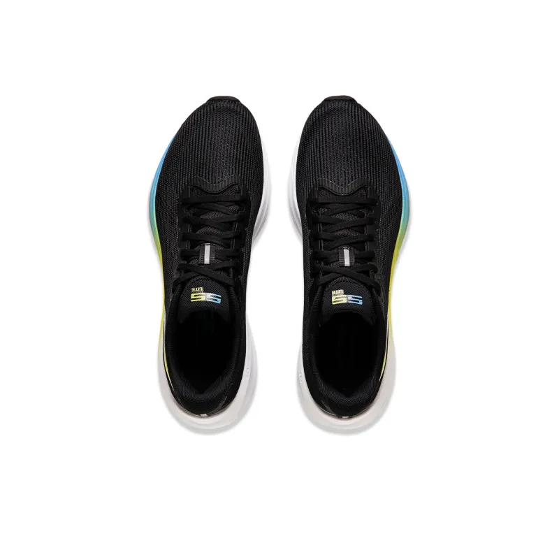 LiNing Wuyue 2.0 Shock Absorbers Slip Resistant, Abrasion Resistant, Breathable Low Top Running Shoes Men's Black-3