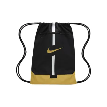 Nike Polyester Backpack Unisex Black & Gold
