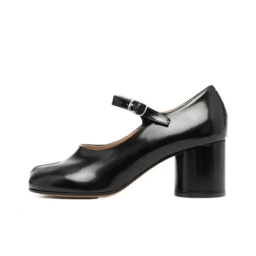 Maison Margiela Tabi Mary Jane Shoes Women's Black