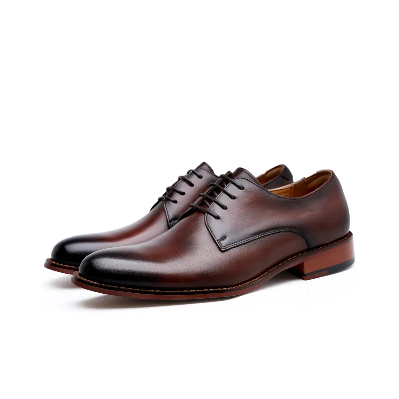Dolcara Dress Shoes Men's Dark Brown-1