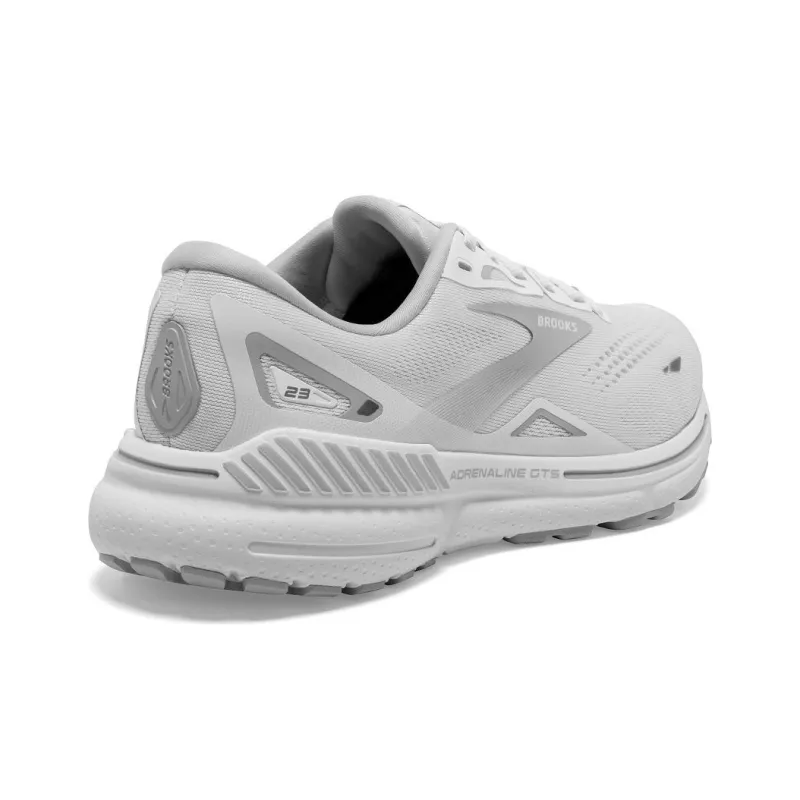 Brooks Women's Adrenaline GTS 23 'White Oyster'-3