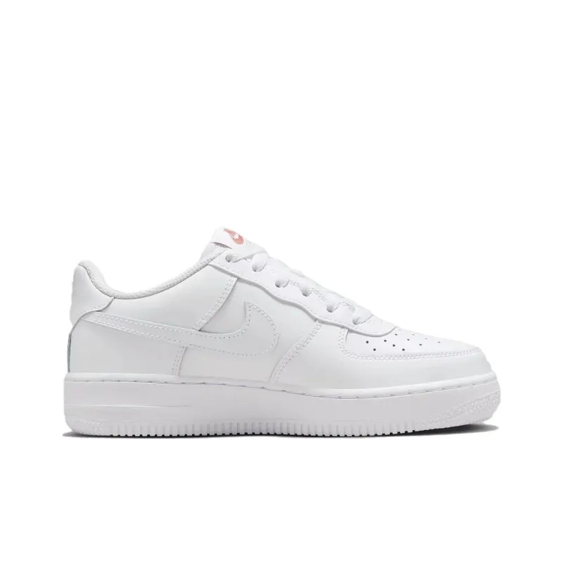 Nike Air Force 1 Anti-Slip Wear-Resistant Low-Top Skateboard Shoes Men's White Multicolor-1