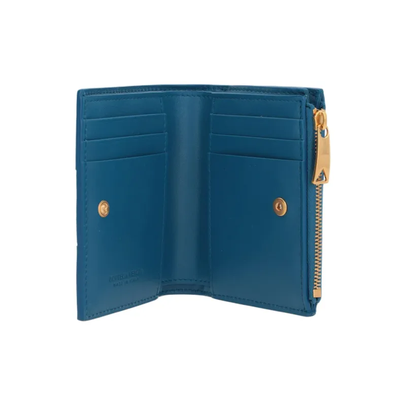 Bottega Veneta Cassette Small Bi Fold Zip Wallet-3