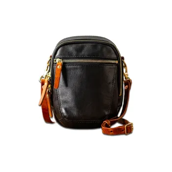 Back step Shoulder Bags Black
