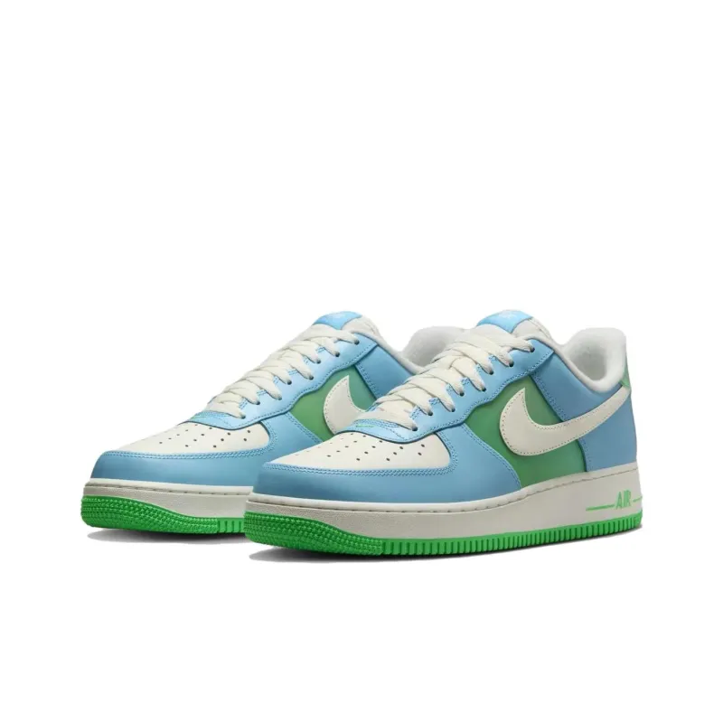 Nike Air Force 1 Low '07 Aquarius Blue Vapor Green-2