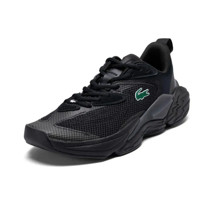 LACOSTE Low Top Casual Shoes Women's Black-1
