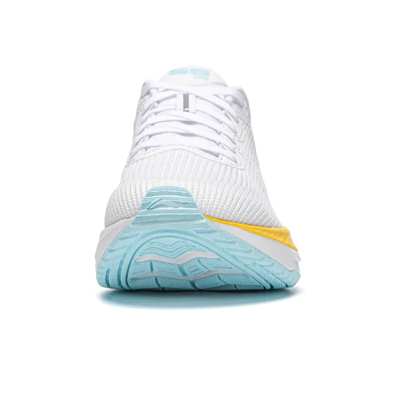 LiNing WuShi Lite 2.0 Cushioning Anti-Slip Wear-Resistant Breathability Low-Top Running Shoes Women's Standard White-4