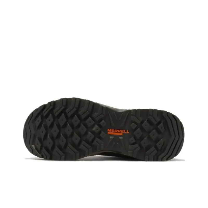 MERRELL Forestbound Mid WP Cushioning Wear-Resistant High-Top Hiking Shoes Men's Army Green-4