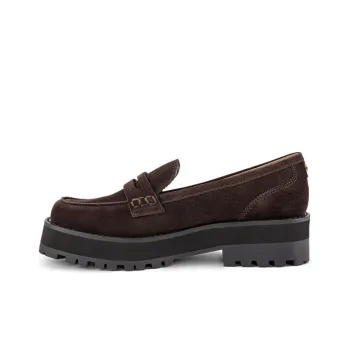 SAM EDELMAN Remy Loafers 4.6cm Women's Chocolate
