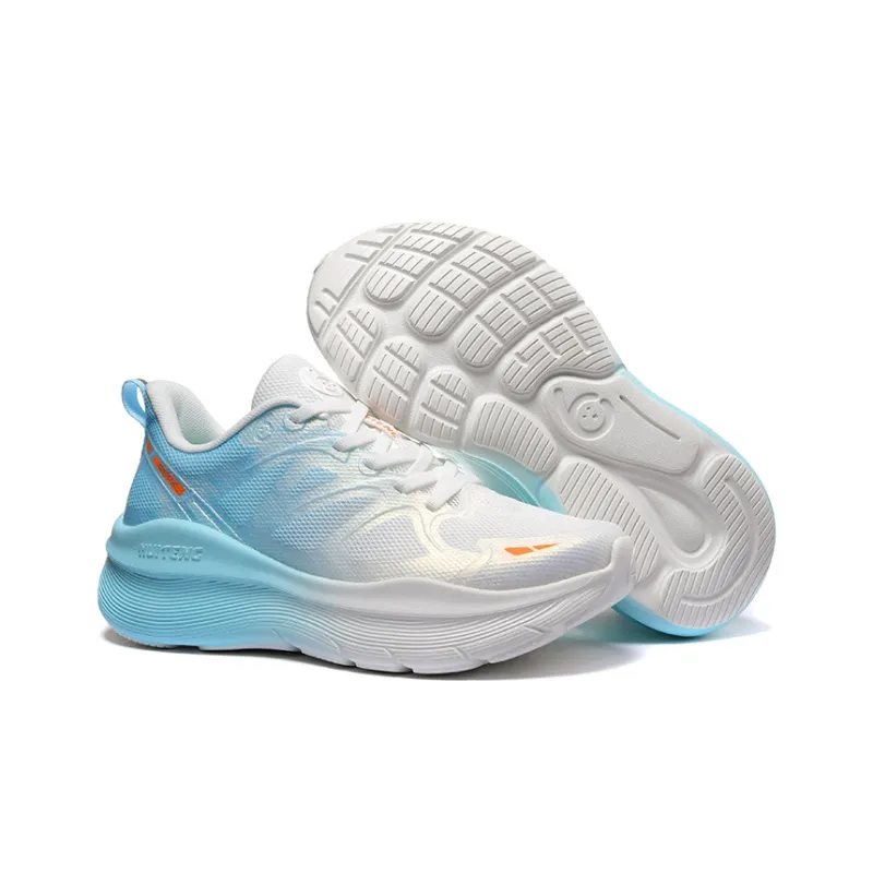 HUITENG Running Shoes Unisex Low Top Black White/Vibrant Orange/Dopamine Pink/Dream Blue/Phantasm Purple/Interstellar Black-23