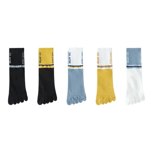 MIIOW Mid Calf Socks Men's 5 Pack