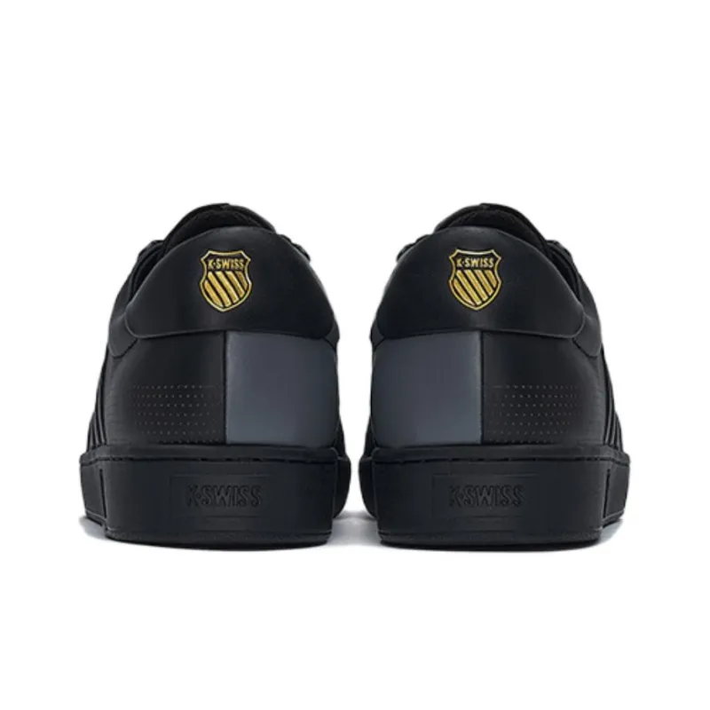 KSWISS Anti Slip Wear Resistant Low Top Casual Shoes Unisex Black-3