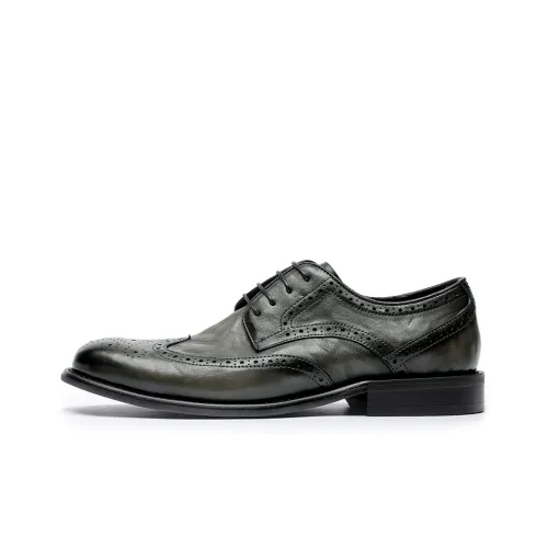 Dolcara Dress Shoes Men Low-Top Gray