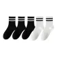 5 Pack (Black with White Bar+Black with White Bar+Black with White Bar+White Base with Black Bar+White Base with Black Bar)