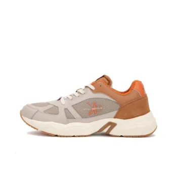 CKJ CALVIN KLEIN JEANS Low-Top Casual Shoes Men's Orange