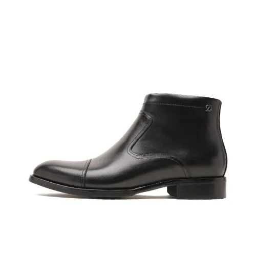 S.T.Dupont Ankle Boots Men Black