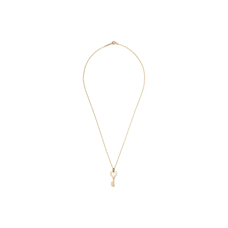 TIFFANY & CO. Keys Collection Rose Gold Necklaces Women's-1