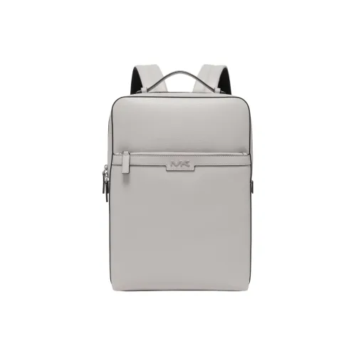 MICHAEL KORS MK Cooper Artificial Leather With Textile backpack shoulder Medium Size Men's Pearl Gray