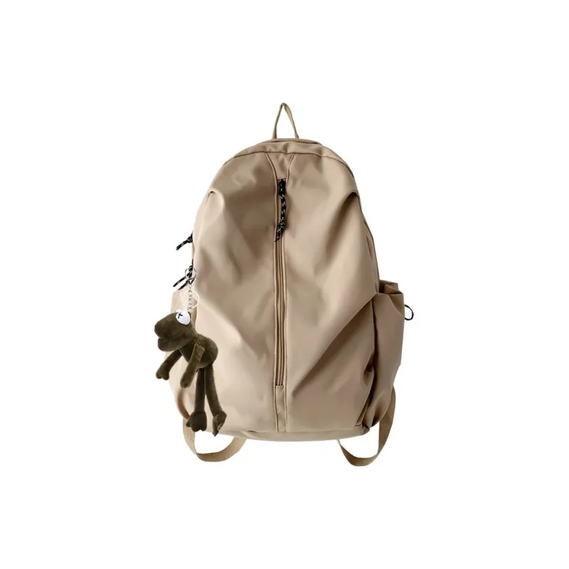 BALANG Composite Cloth Laptop Bag Backpack Unisex Beige/Black/Gray-11