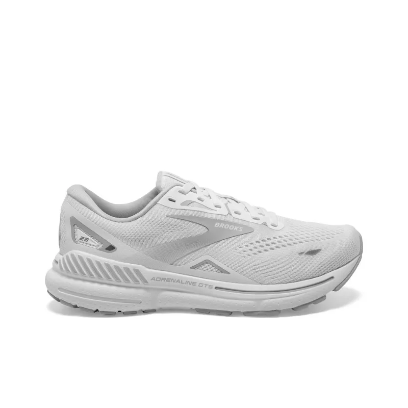 Brooks Women's Adrenaline GTS 23 'White Oyster'-1