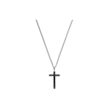 Swarovski Govern Blended Material Sweater Chain Men's Black