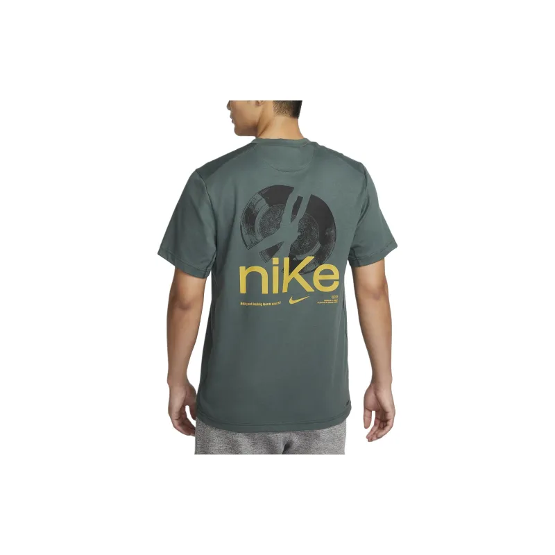 Nike T Shirt Men's Vintage Green-1