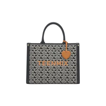 Teenmix Canvas Bag, Tote Handbag, Crossbody Bag Tubas Women's Dark Blue/Black