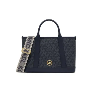 MICHAEL KORS Artificial Leather Shoulder Bag Crossbody Bag Handbag Small Size Women's Dark Blue