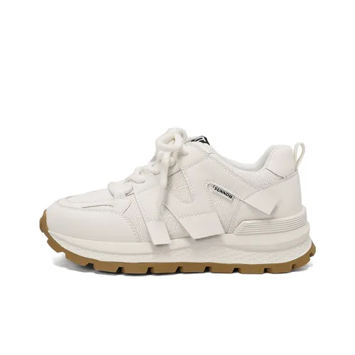 Ruby L Cushioning Wear-Resistant Low-Top Chunky Sneakers Women's