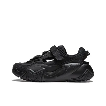 LiNing Sichuan Tour Cushioning Wear Resistant Low Top Casual Shoes Women's Black