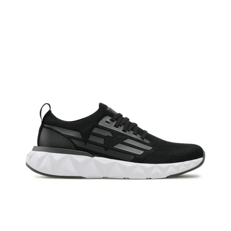 EMPORIO ARMANI Low Top Casual Shoes Men's Black-1