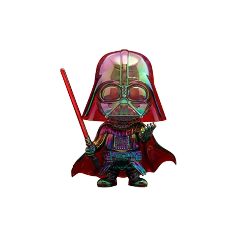 Hot Toys Star Wars Darth Veed S Size Rainbow Edition Chibi Figures 12cm-0